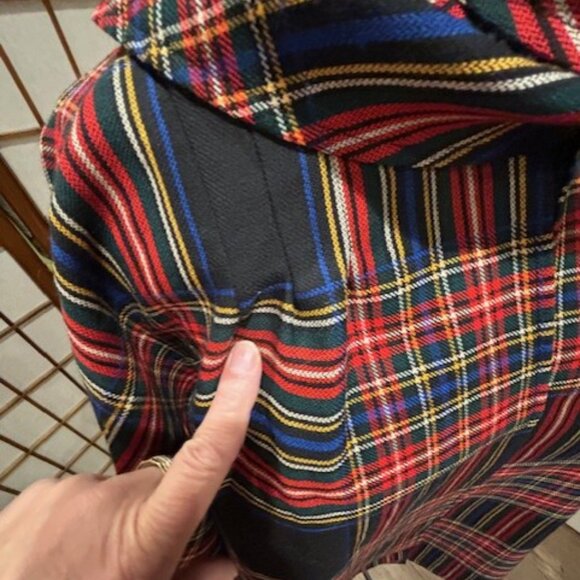 Reversible Wool Cape - Picture 2 of 12